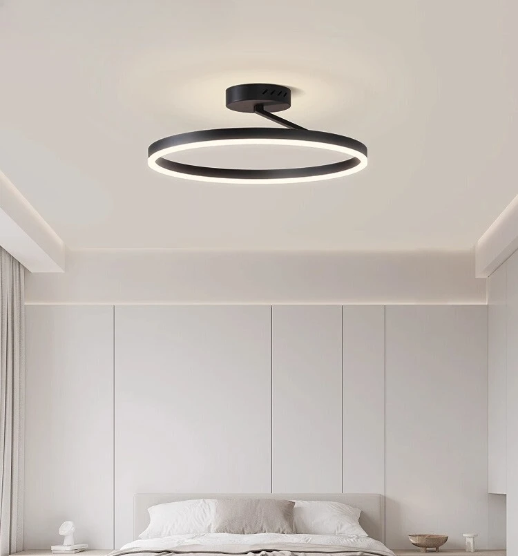 Baby Nursery Ceiling Light - Nordische Designer Aluminium Runde Deckenleuchten für