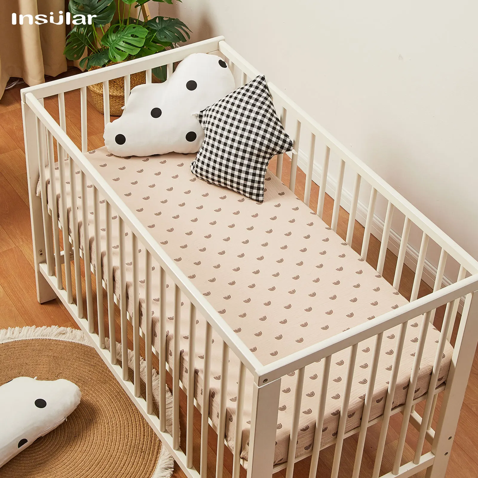 Baby Nursery Sale - 130*70 cm Krippe Spannbettlaken Weiche Babybett