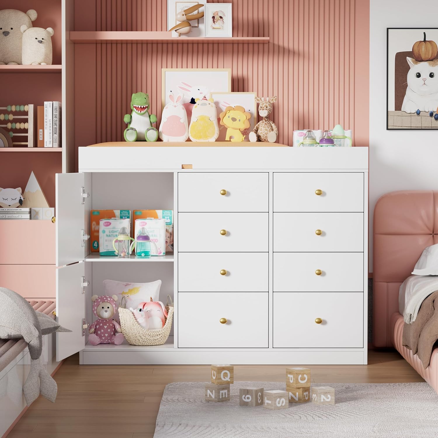 Wickelkommode, Klassische Baby – Baby Nursery Drawers Bewertung und Preis