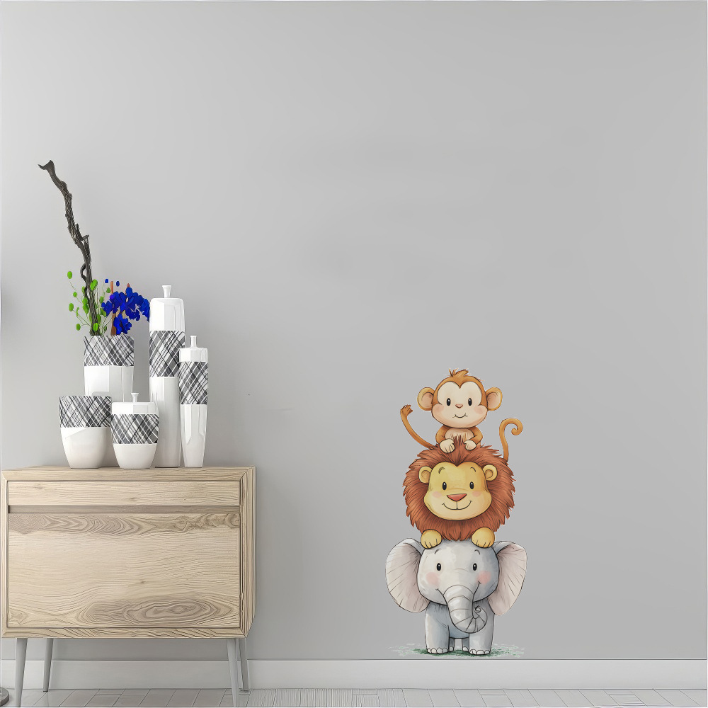 Niedliche Waldtier-Wandaufkleb – Baby Nursery Elephant Bewertung und Preis