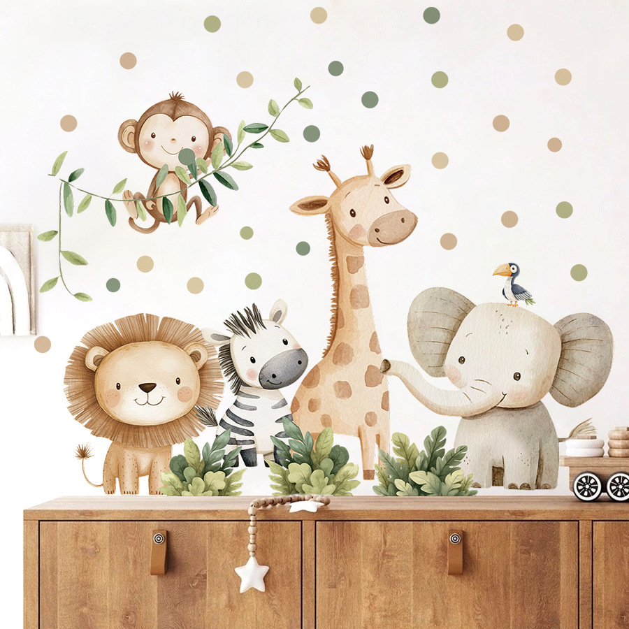 Boho Waldtiere Wandaufkleber f – Baby Nursery Elephant Bewertung und Preis