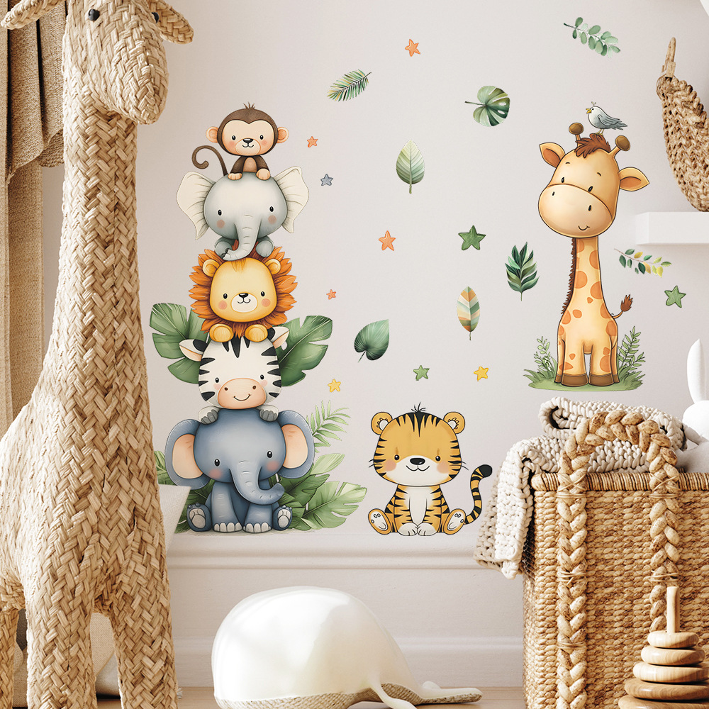 Boho Waldtiere Wandaufkleber f – Baby Nursery Elephant Bewertung und Preis