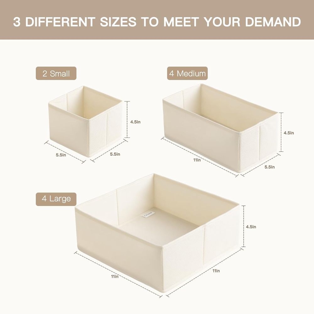 10er-Pack Schubladenorganizer  – Baby Nursery Drawers Bewertung und Preis