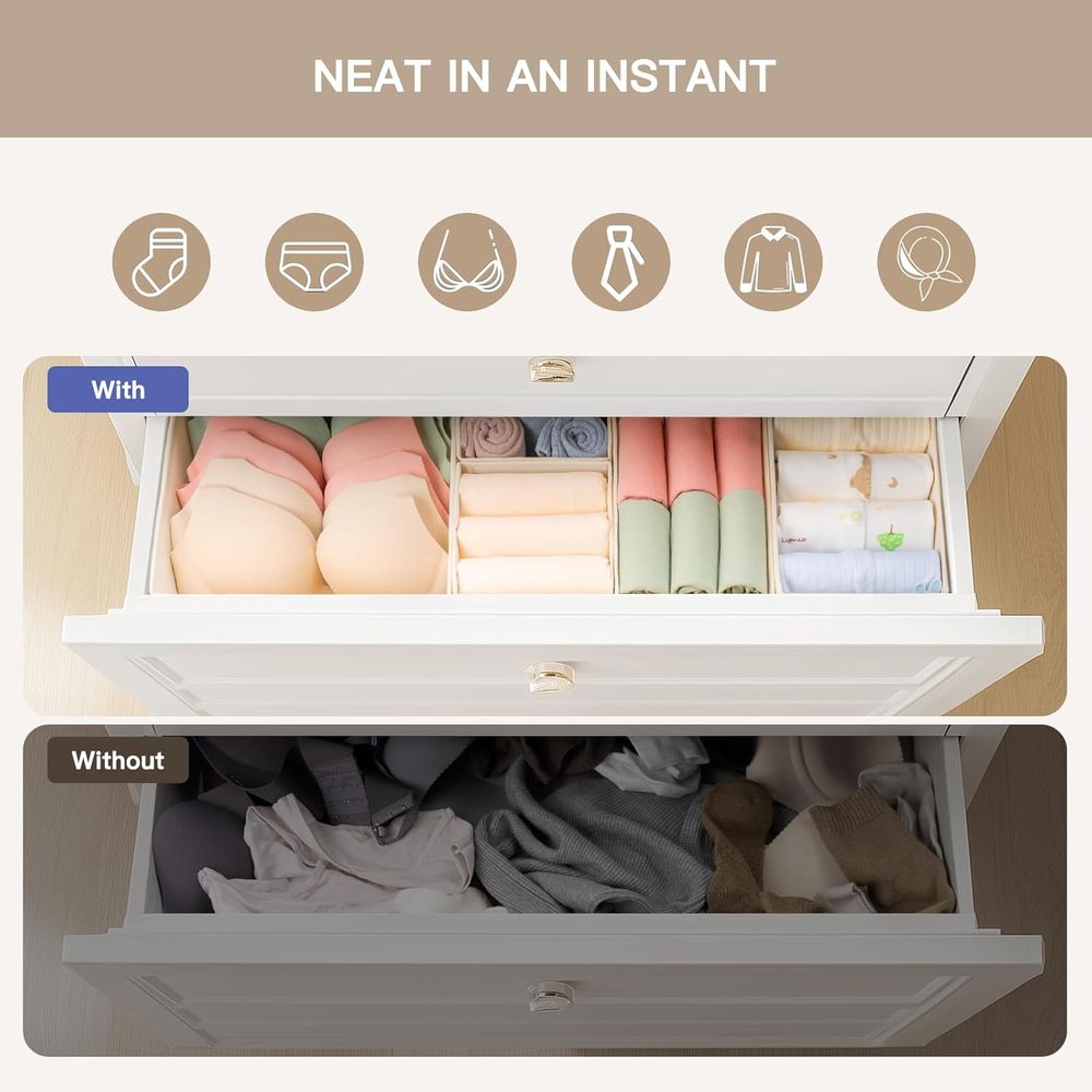 10er-Pack Schubladenorganizer  – Baby Nursery Drawers Bewertung und Preis