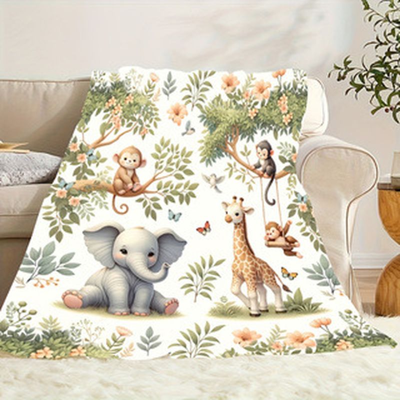 VIKAMA Babydecke mit Aquarell- – Baby Nursery Elephant Bewertung und Preis