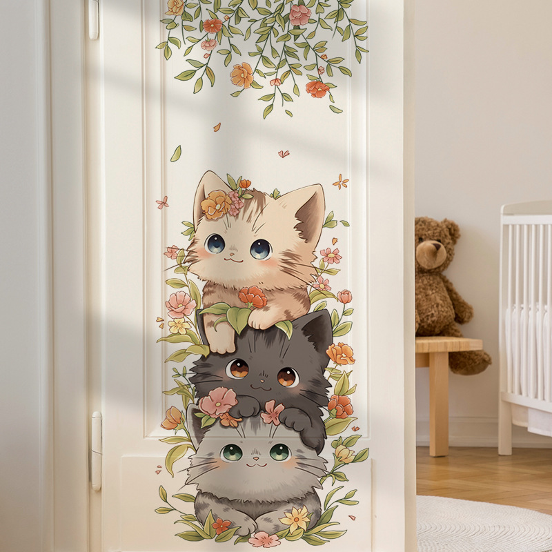 Nette Katze Vinyl Kind Wand Au – Baby Nursery Ideas Girl Bewertung und Preis