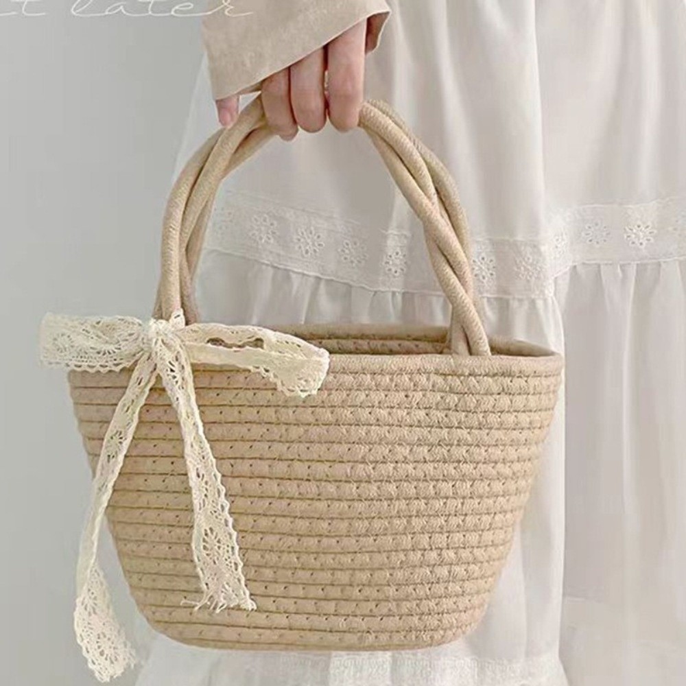 Modische Baumwollfaden-Gewebte – Storage Basket Fabric Bewertung und Preis