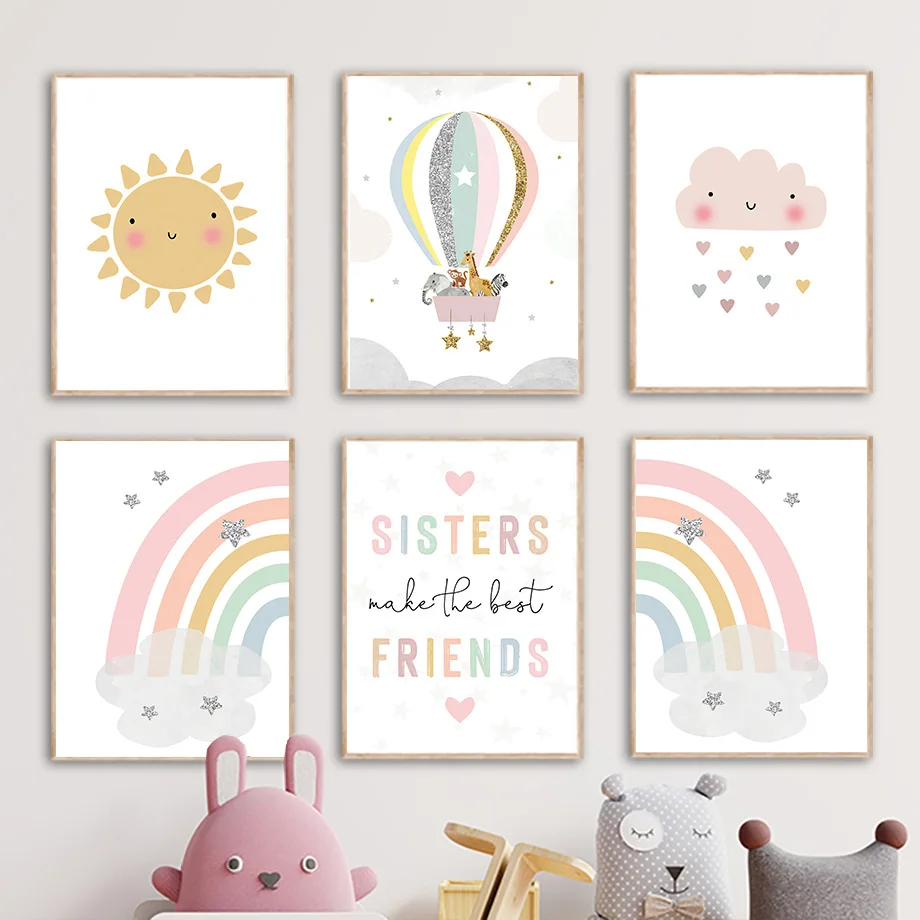 Giraffe Elefant Heißluftballon – Baby Nursery Elephant Bewertung und Preis