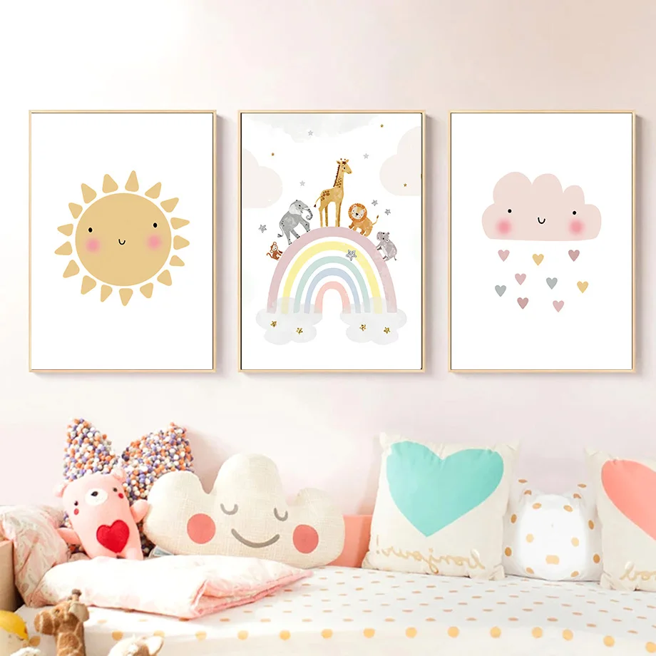 Giraffe Elefant Heißluftballon – Baby Nursery Elephant Bewertung und Preis