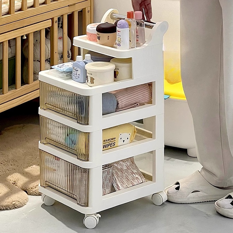 3-stöckiger Rollwagen für Kind – Baby Nursery Drawers Bewertung und Preis