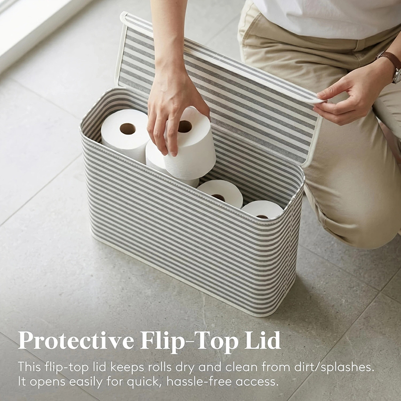 1 Stück Toilettenpapier-Aufbew – Storage Basket Fabric Bewertung und Preis