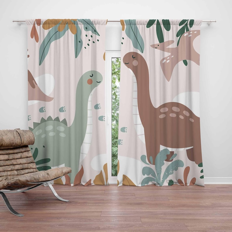 Dinosaurier Kinderzimmer Vorhä – Baby Nursery Curtains Bewertung und Preis
