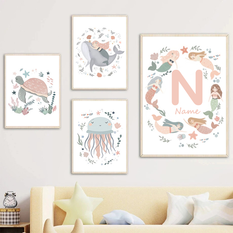 Ozean Wal Meeresschildkröte Me – Baby Nursery Ocean Bewertung und Preis