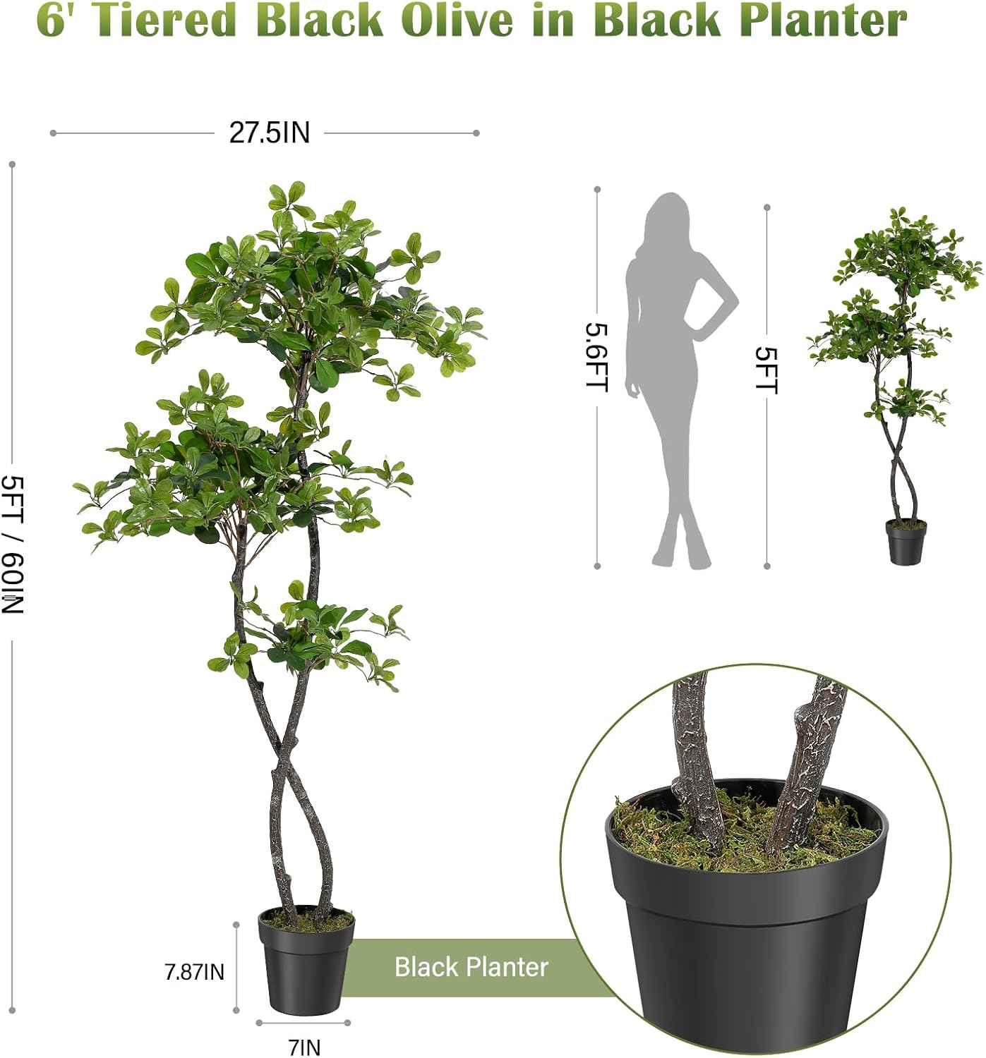 Künstliche Zimmerpflanzen, 5/6 – Baby Nursery Plants Bewertung und Preis