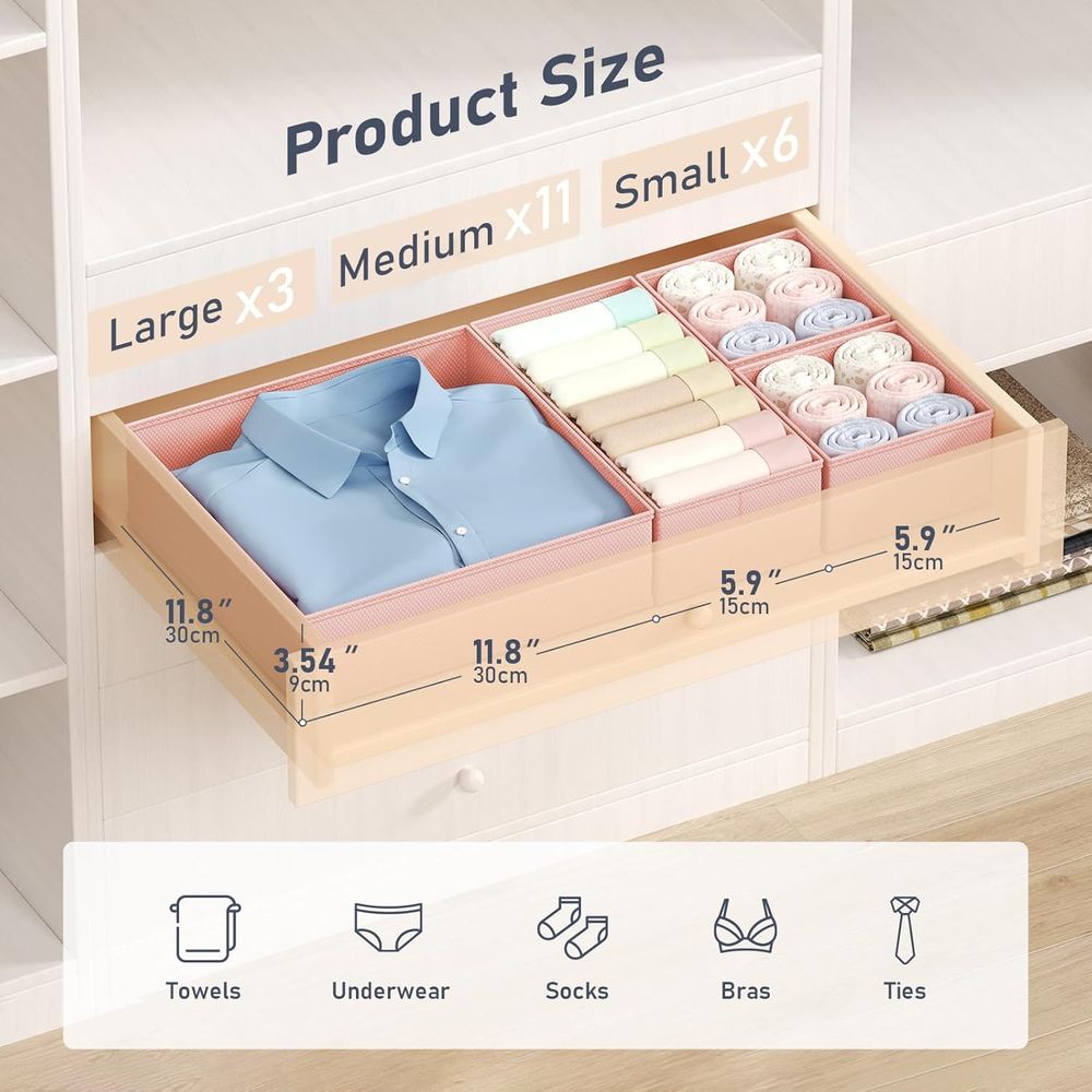 Kleiderorganizer 20er-Pack - Z – Baby Nursery Drawers Bewertung und Preis