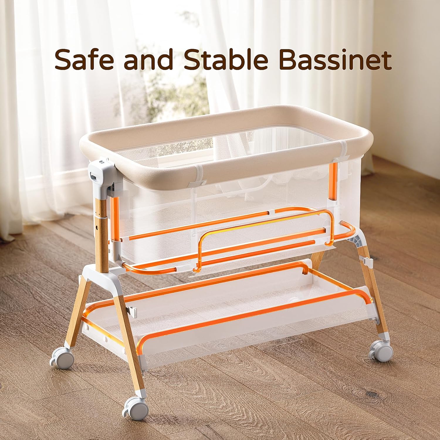 3-in-1 Baby-Babybett, Beistell – Bassinet Bedside Sleeper Bewertung und Preis
