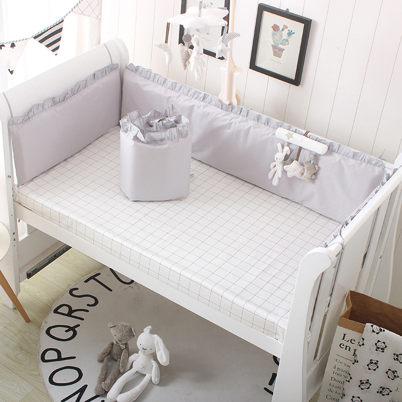 5Pcs Solide Baumwolle Baby Bet – Baby Nursery Sale Bewertung und Preis