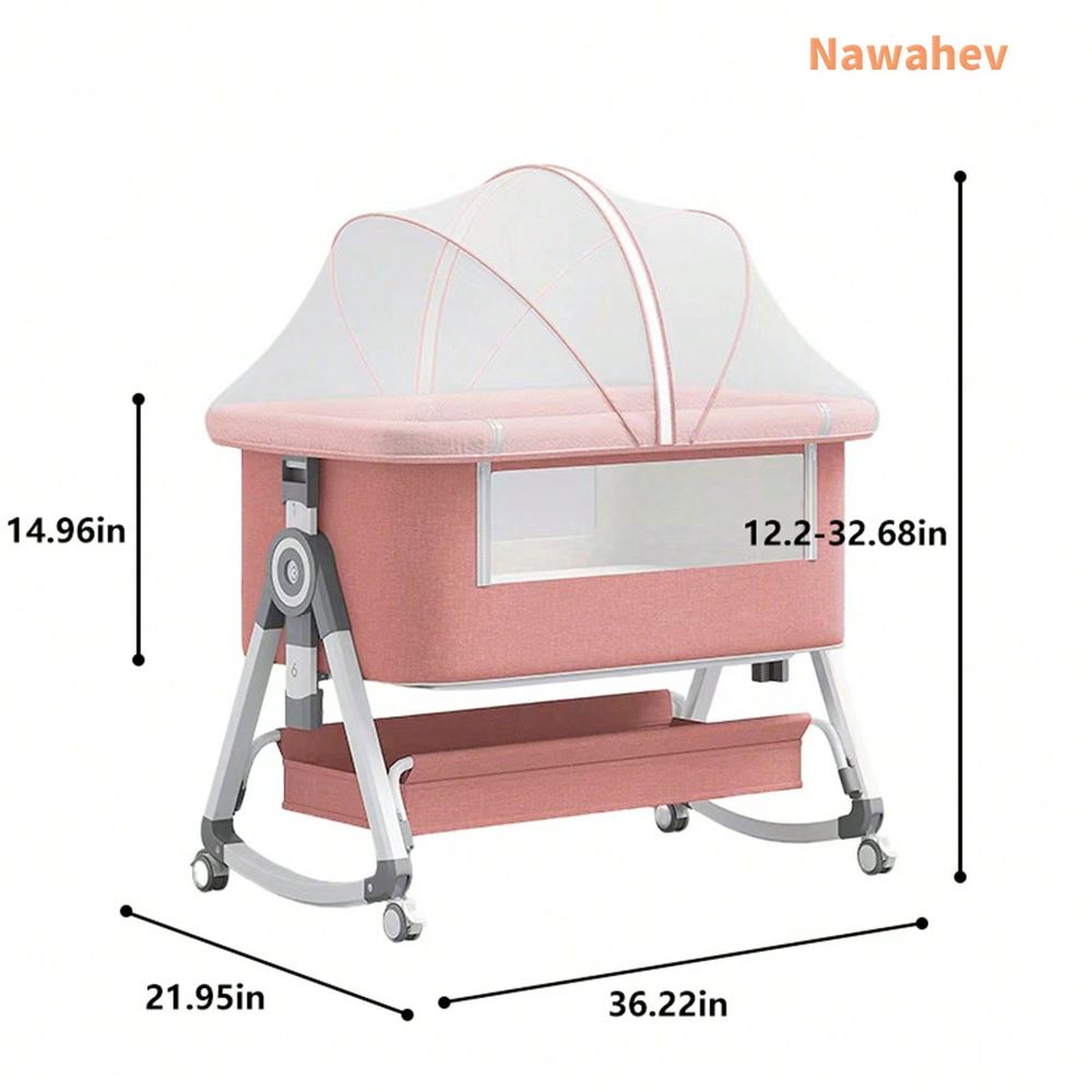 4-in-1 Baby-Beistellbett, 6 Ve – Bassinet Bedside Sleeper Bewertung und Preis