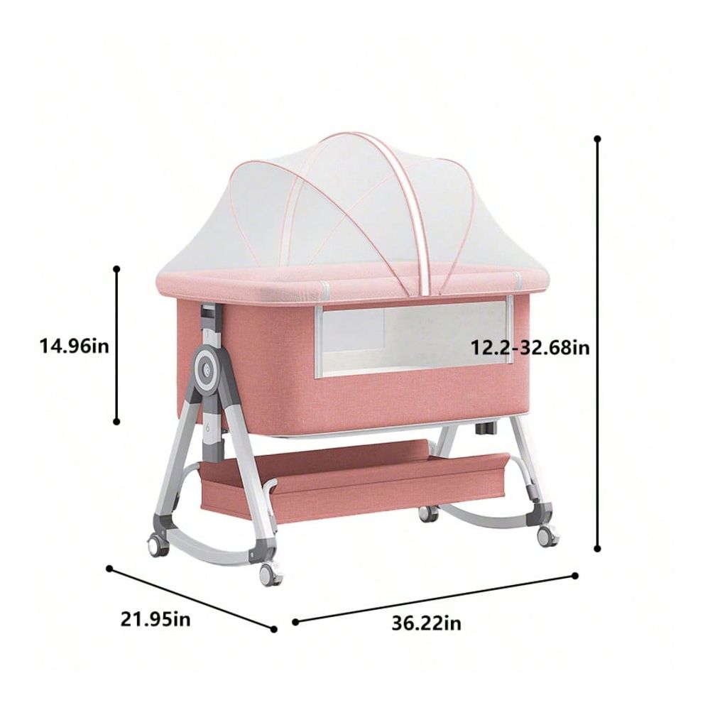 5-in-1 Baby-Babybett mit Schau – Bassinet Bedside Sleeper Bewertung und Preis