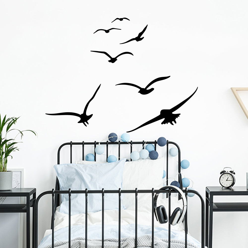 7-teiliges Set mit Seevögeln,  – Baby Nursery Ocean Bewertung und Preis