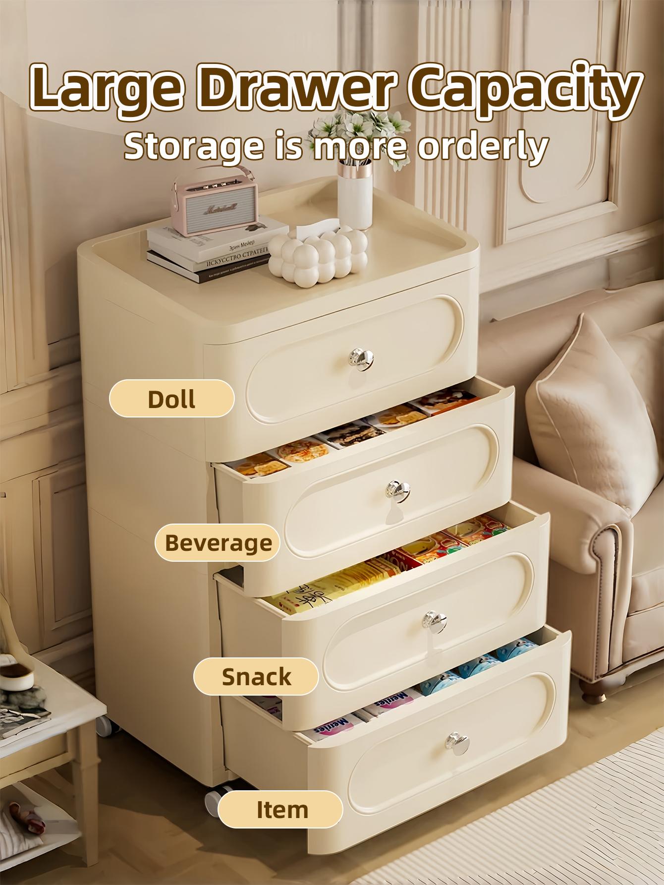 Rechteckiger Rollschrank mit 4 – Baby Nursery Drawers Bewertung und Preis