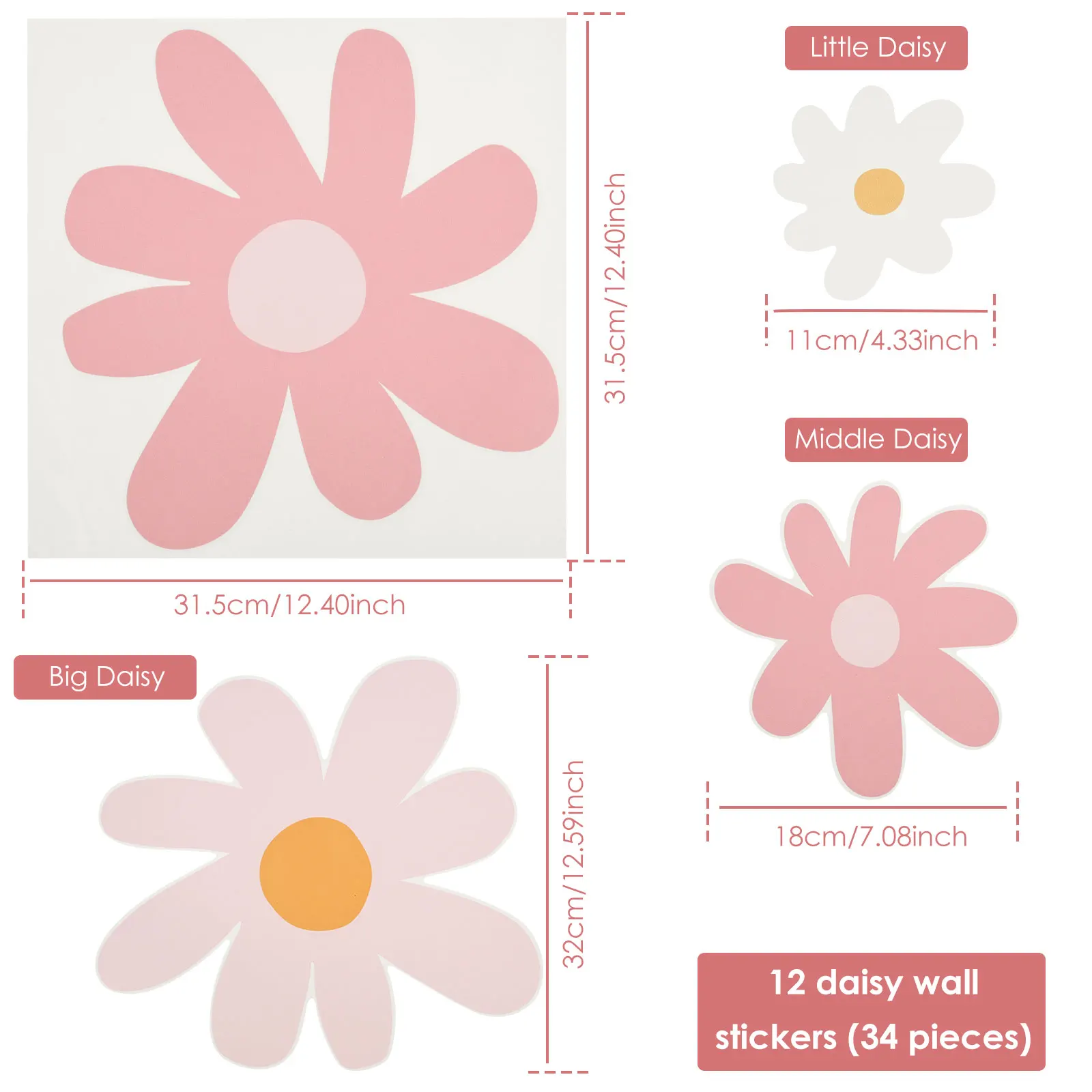 12 Blatt Niedliche Gänseblümch – Baby Nursery Plants Bewertung und Preis