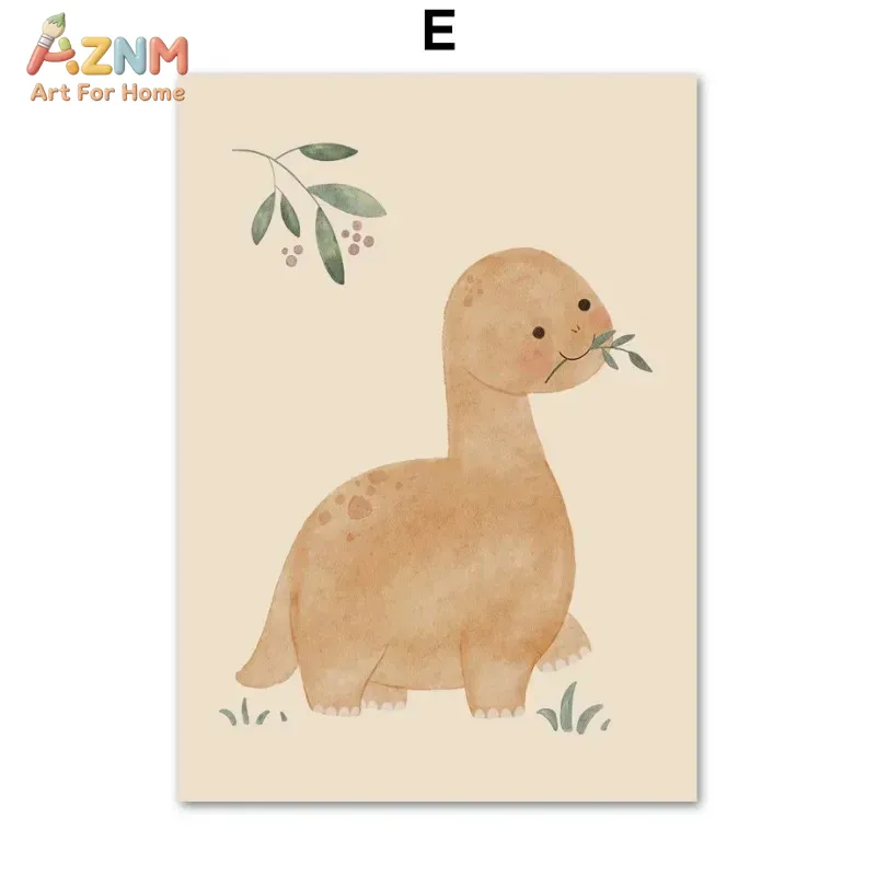 AZNM Neutraler Aquarell-Dinosa – Baby Nursery Elephant Bewertung und Preis