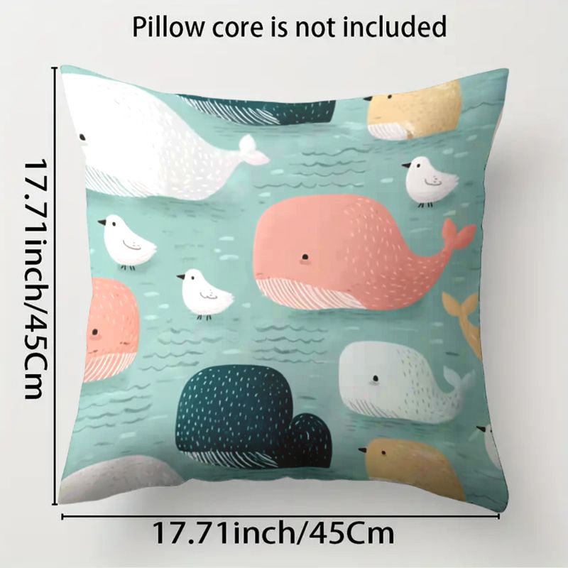 4-teiliges Kissenbezug-Set, ni – Baby Nursery Ocean Bewertung und Preis