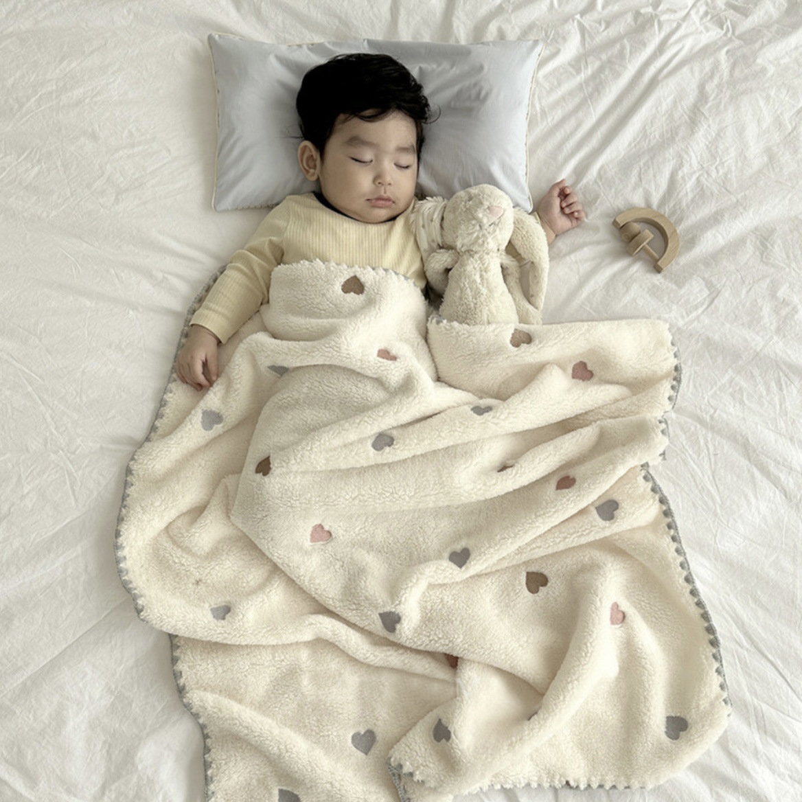 Winter Baby Decken Neugeborene – Baby Girl Nursery Quilt Bewertung und Preis