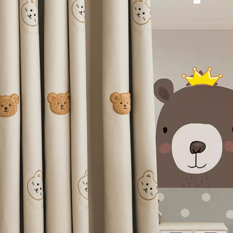 Koreanische Cartoon Braun Plüs – Baby Nursery Curtains Bewertung und Preis