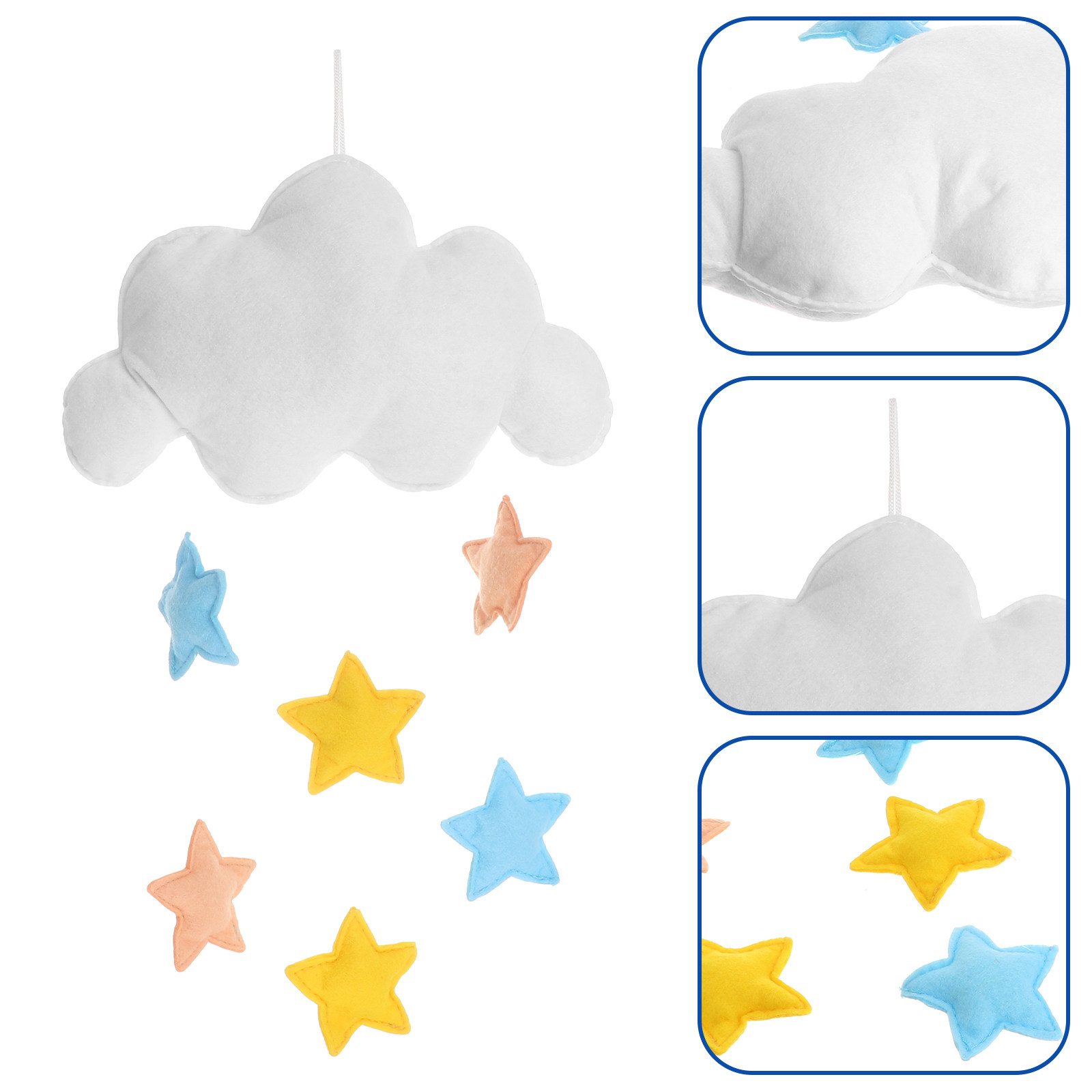 Wolken-Regentropfen-Hängedekor – Baby Nursery Colors Bewertung und Preis