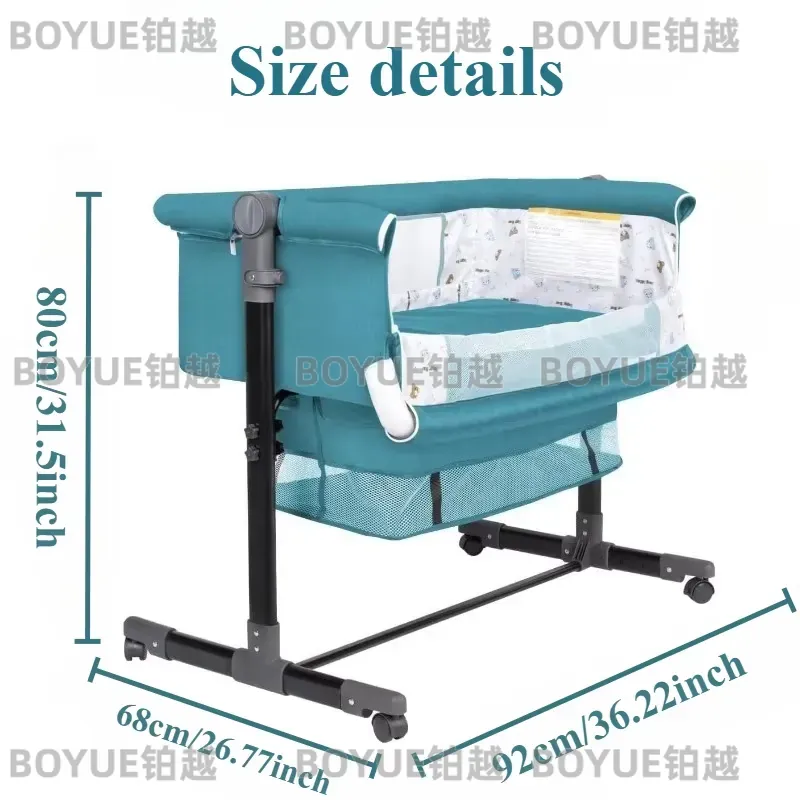 3-in-1 Baby-Bassinett mit atmu – Bassinet Bedside Sleeper Bewertung und Preis