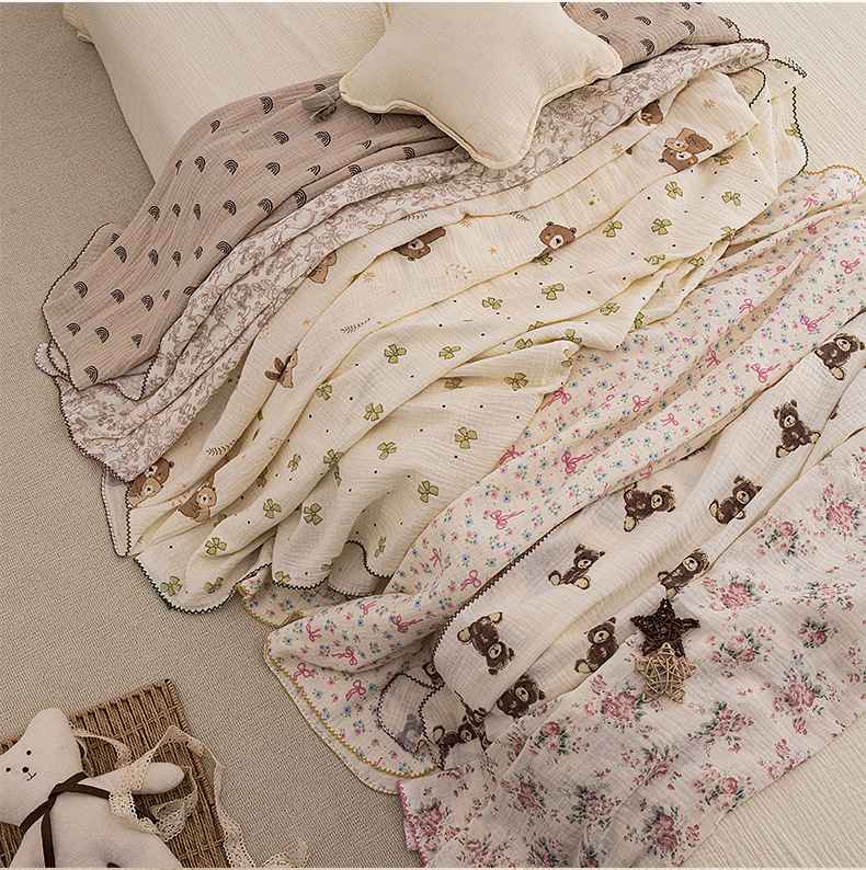 Baby-Sommerwickeldecke, Neugeb – Baby Girl Nursery Quilt Bewertung und Preis