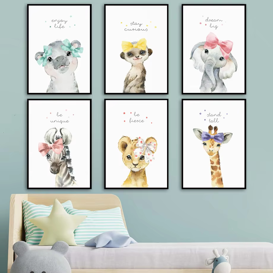 Löwe Zebra Giraffe Elefant Nil – Baby Nursery Elephant Bewertung und Preis