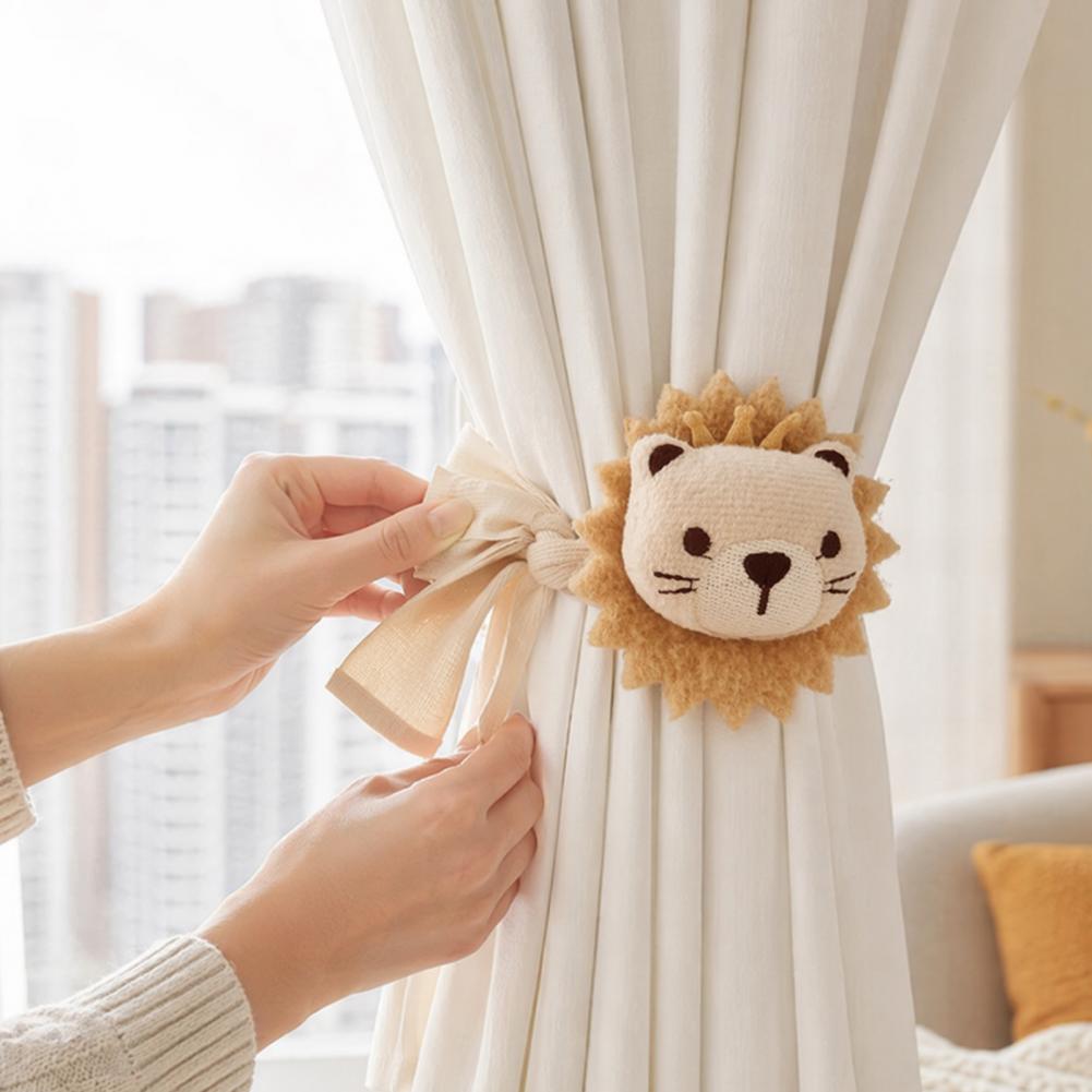 Plüsch-Vorhanghalter Löwe, Nie – Baby Nursery Curtains Bewertung und Preis