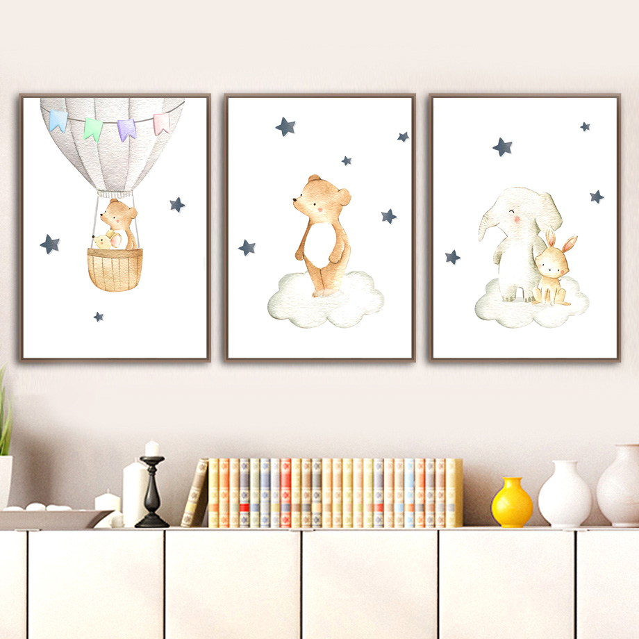 Elefant Kaninchen Bär Ballon M – Baby Nursery Elephant Bewertung und Preis