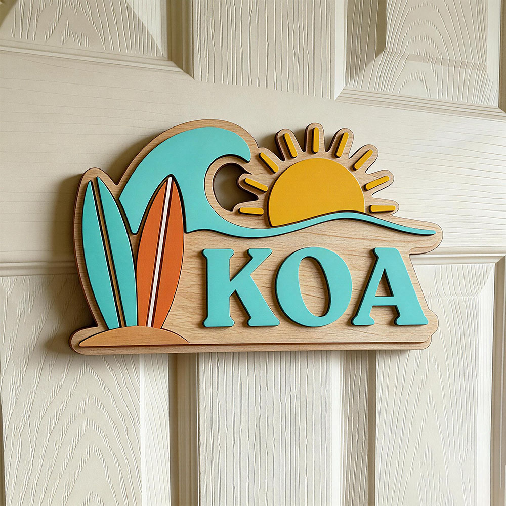Personalisiertes Strandwellen- – Baby Nursery Bewertung und Preis