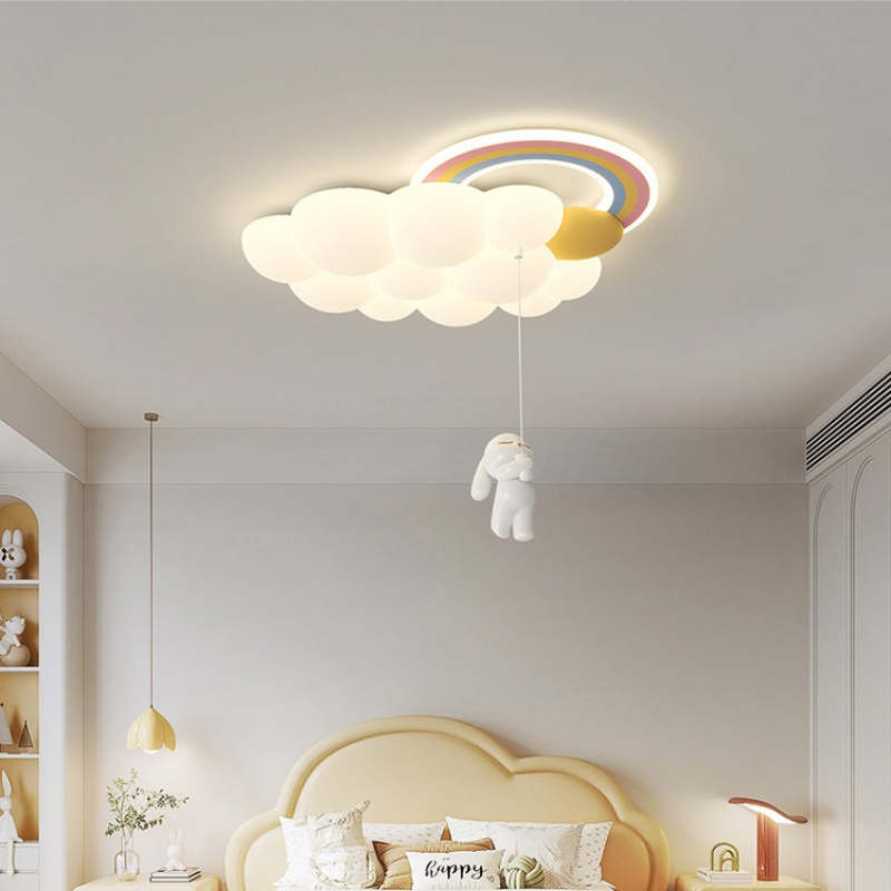 Nordische Moderne Cartoon-Rege – Baby Nursery Ceiling Light Bewertung und Preis