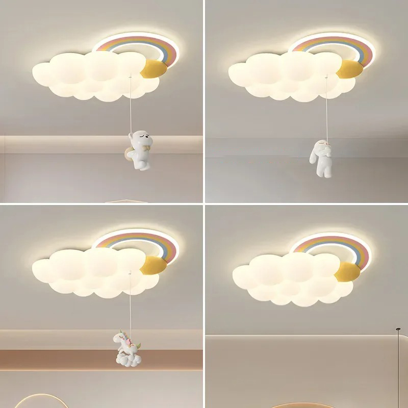 Nordische Moderne Cartoon-Rege – Baby Nursery Ceiling Light Bewertung und Preis