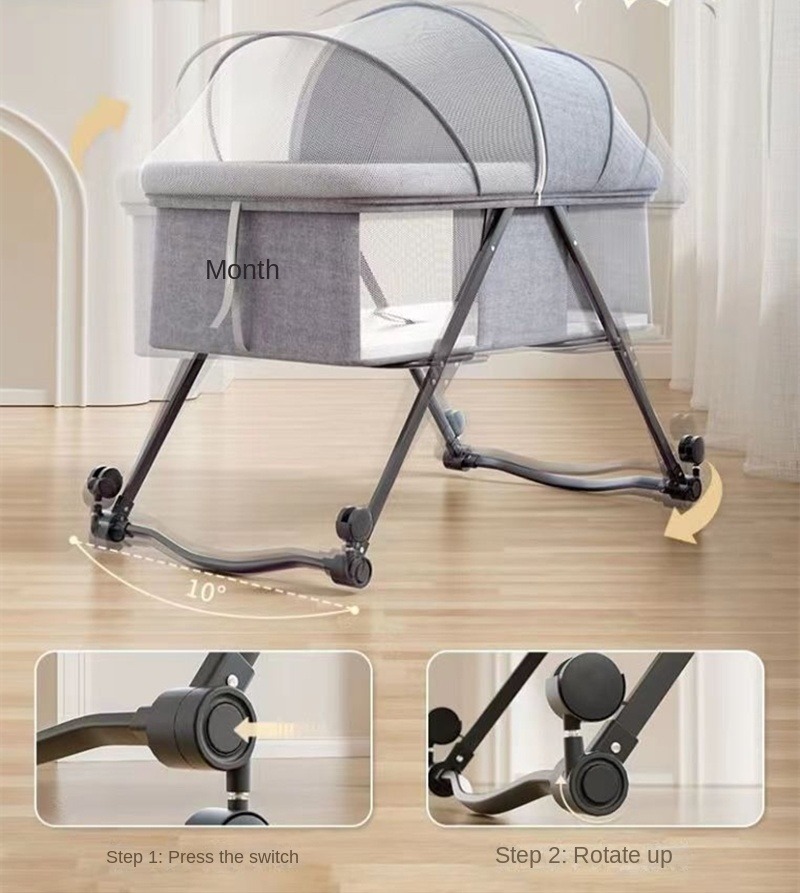 Tragbare Stubenwagenabdeckung  – Bassinet Bedside Sleeper Bewertung und Preis