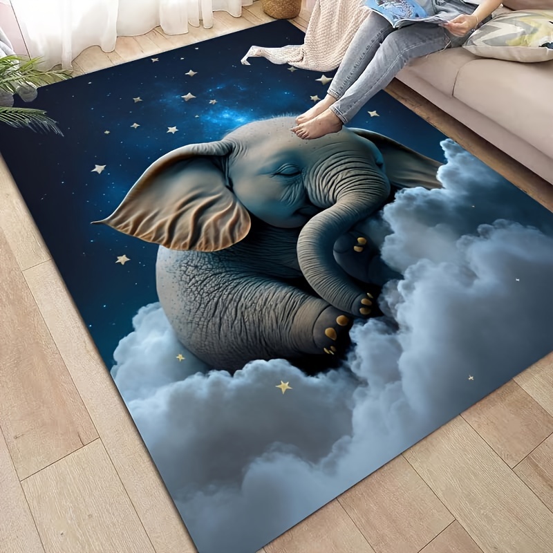 Verträumter Elefantenteppich f – Baby Nursery Elephant Bewertung und Preis