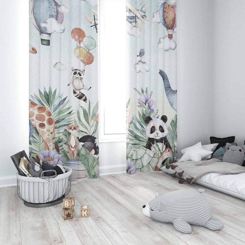 Safari Tier Party Kinderzimmer – Baby Nursery Curtains Bewertung und Preis