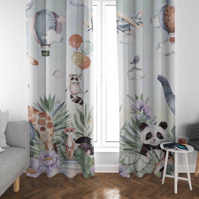 Safari Tier Party Kinderzimmer – Baby Nursery Curtains Bewertung und Preis