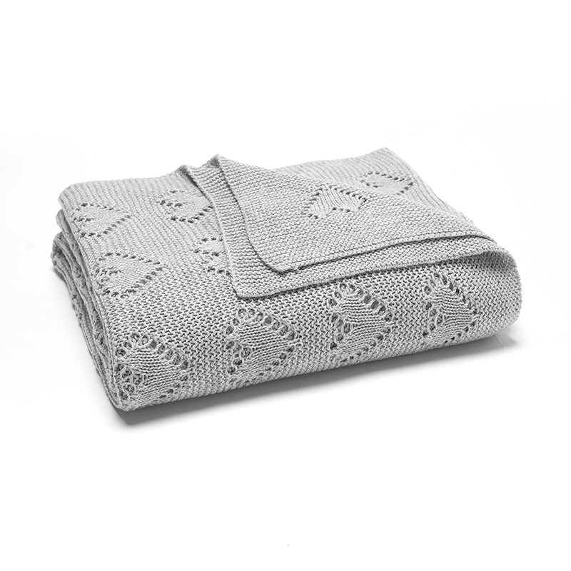 Baby Baumwoll decken gestrickt – Baby Girl Nursery Quilt Bewertung und Preis