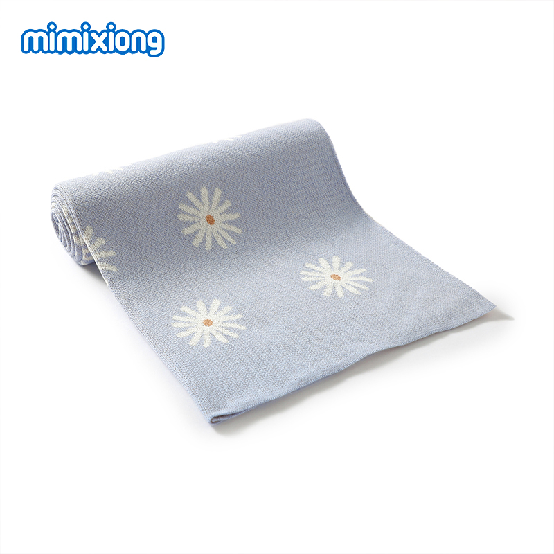 Baby-Blumendecken, gestrickt,  – Baby Girl Nursery Quilt Bewertung und Preis