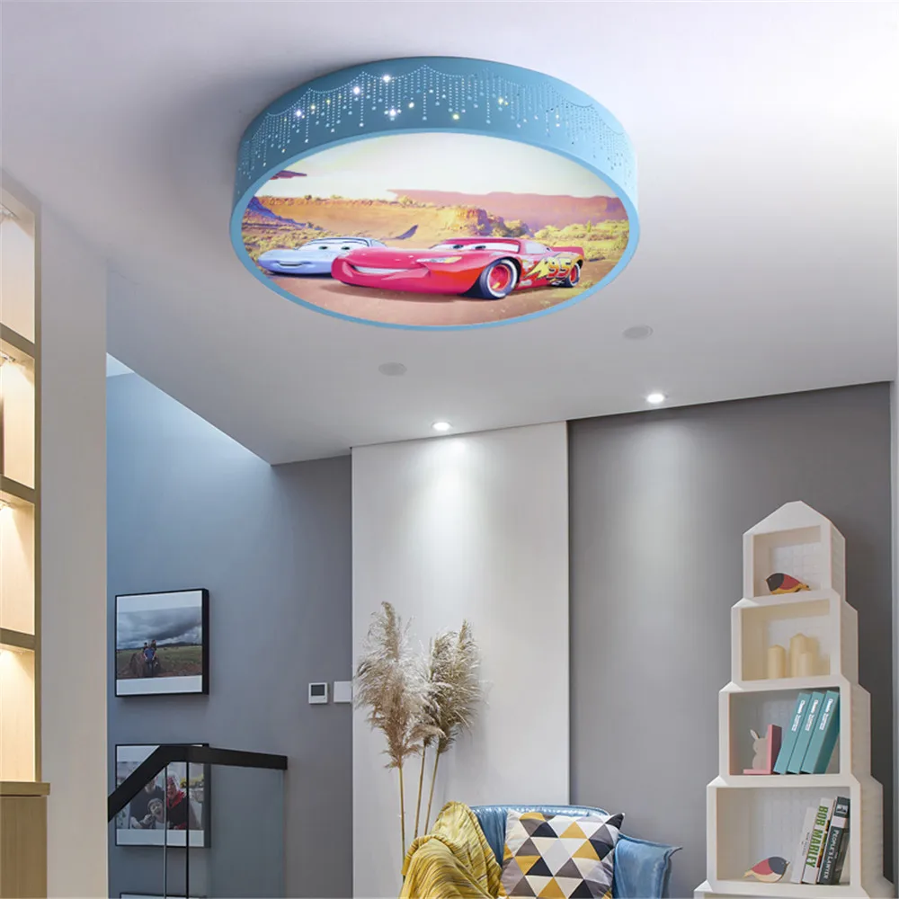 2025, Cartoon-Auto, runde LED- – Baby Nursery Ceiling Light Bewertung und Preis
